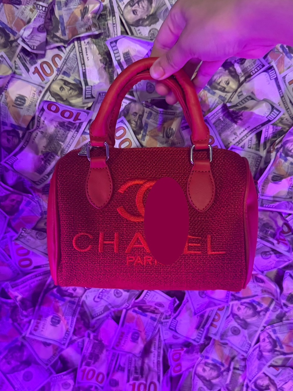 New women’s red fashion crossbody bag